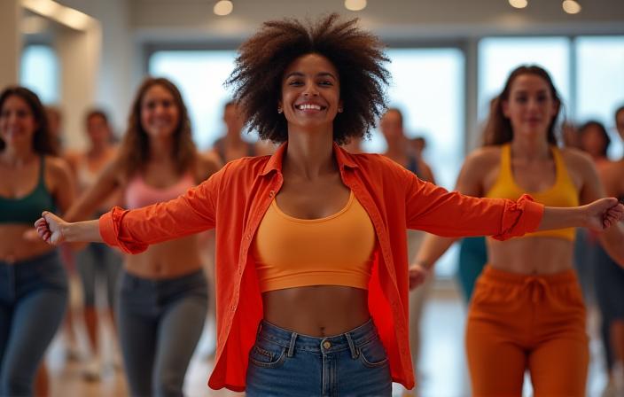 Clase de Cardio Dance en Cumbre Flow